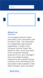 Mobile Screenshot of europeanschoolsproject.org